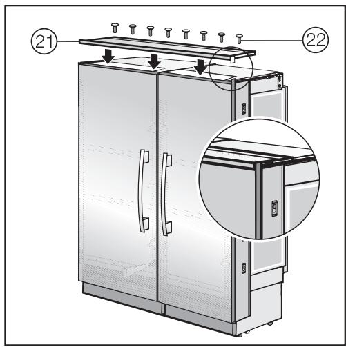 MIELE KF 1901 SF - Conexión de los aparatos - 4