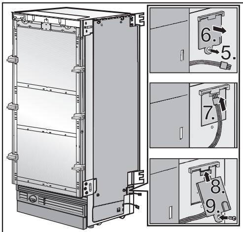 MIELE KF 1911 VI - Instalación de la esterilla electrica - 2
