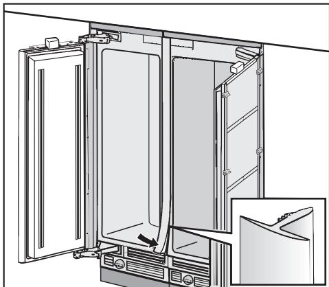 MIELE KF 1911 VI - Connect the appliances - 4