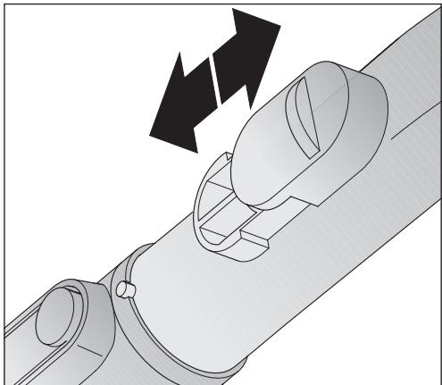 MIELE S2121 OLYMPUS - Opening the air inlet valve - 2