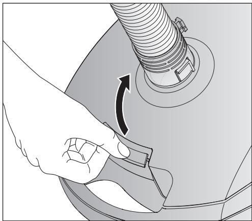 MIELE S2121 OLYMPUS - Replacing the dustbag - 1