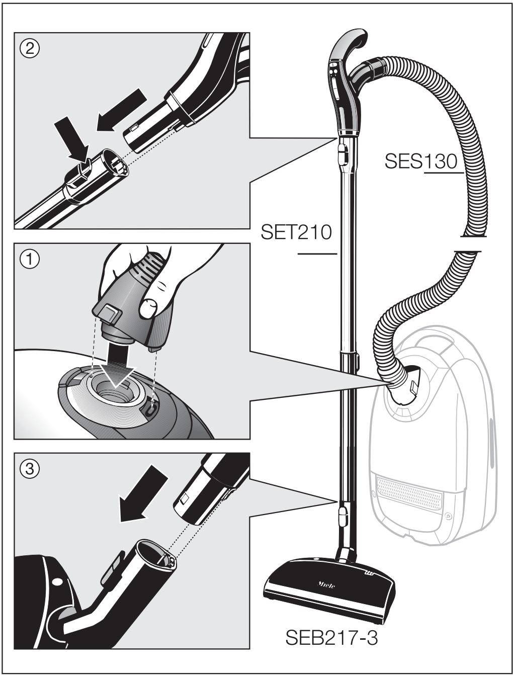 MIELE SEB 217-3 - Canister vacuums - 6