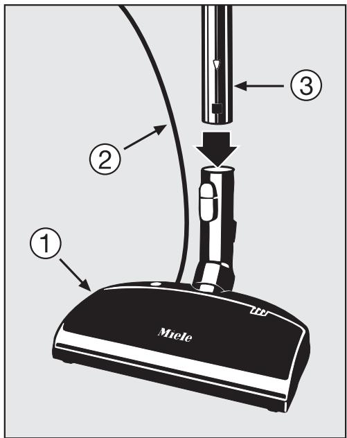 MIELE SEB 217-3 - Buse électrique SET 210 / SET 220 - 3