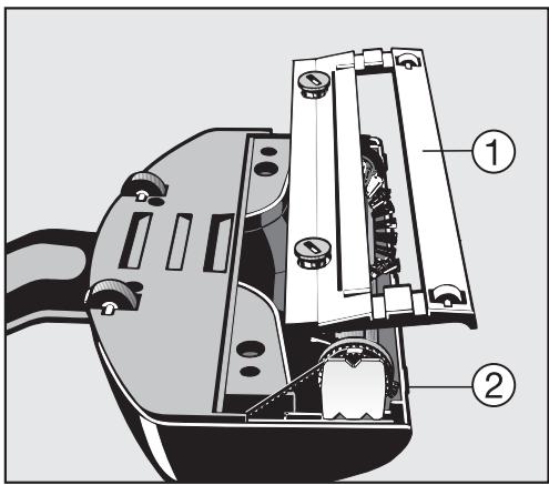 MIELE SEB 217-3 - Reemplazando la banda de movimiento del cepillo - 1