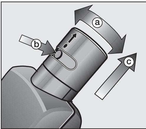 MIELE STB 101 TURBO MINI - Removing threads and hairs - 2