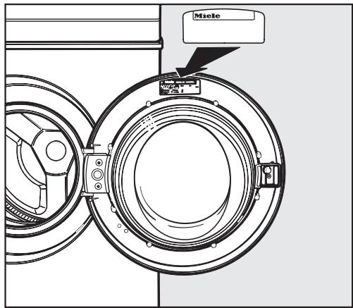 MIELE WT 2780 S - Ouverture de la porte - 2