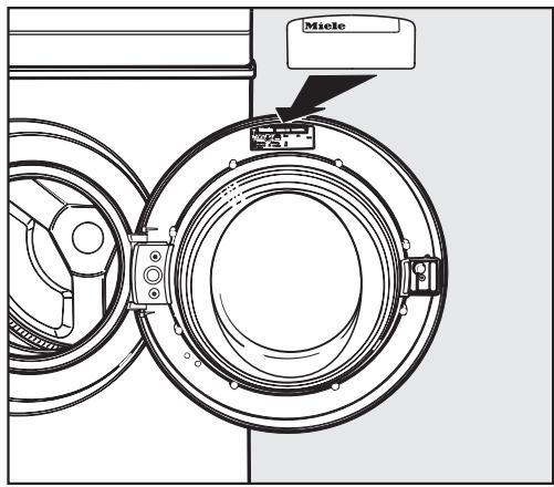 MIELE WT 2796 - Ouverture de la porte - 2