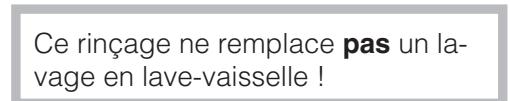 MIELE CVA 3660 - Après la préparation de lait : nettoyage rapide - 2