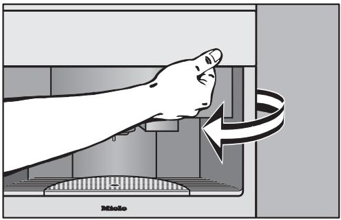 MIELE CVA 3660 - Remplir le réservoir d'eau - 2