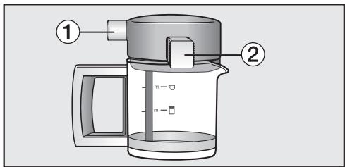 MIELE CVA 3660 - Préparer du lait chaud, de la mousse de lait, un cappuccino - 1