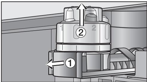 MIELE CVA 3660 - Carrousel et support de carrousel - 1