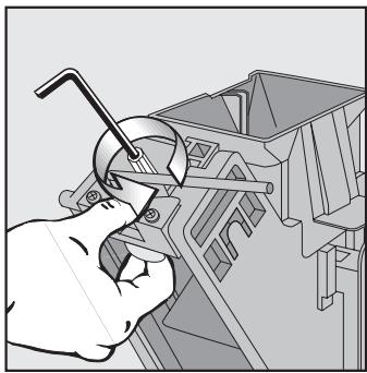 MIELE CVA 620 - Graissage des articulations de l'unité de percolation - 2