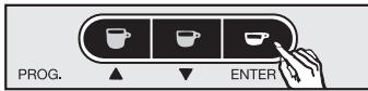 MIELE CVA 620 - Programmation de la quantité d'eau chaude activée ou désactivée - 2