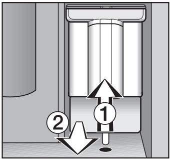 MIELE CVA 620 - Remplissage du réservoir d'eau - 3
