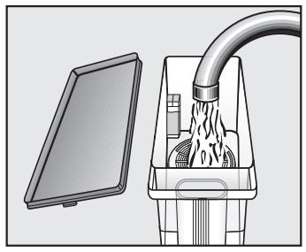 MIELE CVA 620 - Remplissage d'eau et de grains de café - 1
