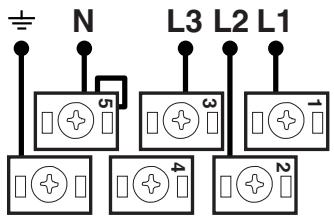 INDESIT KN6C61AWF - Fitting the power supply cable - 5