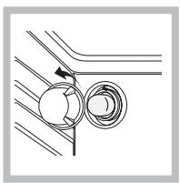 INDESIT KN6C61AWF - Remplacement de l'ampoule déclairage du four - 1
