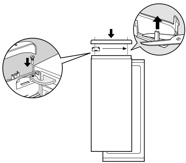 INDESIT UFAN300 - Reversibilità aperture porte - 3