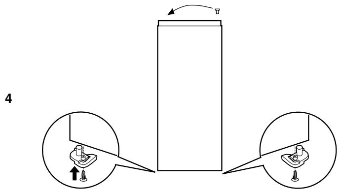 INDESIT UFAN300 - Reversibility de la aperture de las puertas - 2