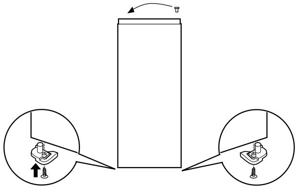 INDESIT UFAN300 - Reversibilidade da abertura das portas - 2