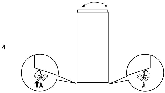 INDESIT UFAN300 - Réversibilité des portes - 1