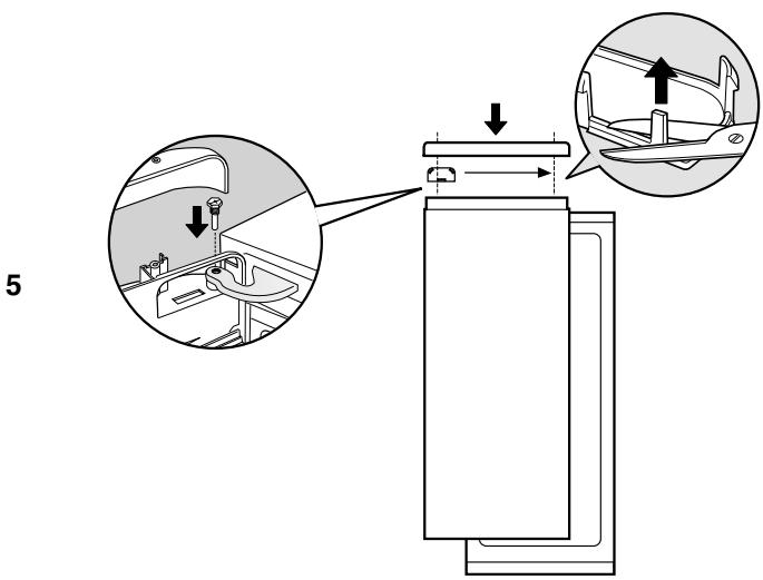 INDESIT UFAN300 - Wechsel des Turanschlags - 3