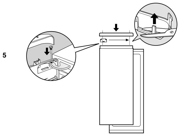 INDESIT UFAN300 - Reversibility de la aperture de las puertas - 3