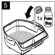 5 1x Foam Stop