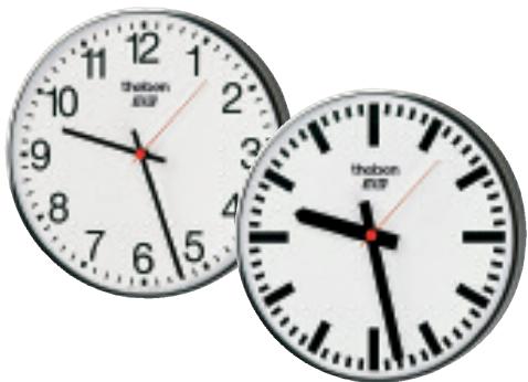 THEBEN CATALOGUE 2007 - Horloges murales monofaces - 1