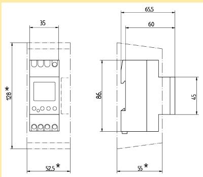THEBEN CATALOGUE 2007 - Dimensions selon DIN 43 880 - 1