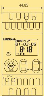 THEBEN CATALOGUE 2007 - LUXOR 414 (module horloge) - 2