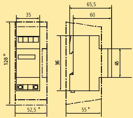 THEBEN CATALOGUE 2007 - Dimensions selon DIN 43 880 - 1