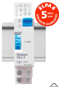 THEBEN CATALOGUE 2007 - Fonctions avec interrupteur*: telérupteur avec temporisation à la retombée - 8