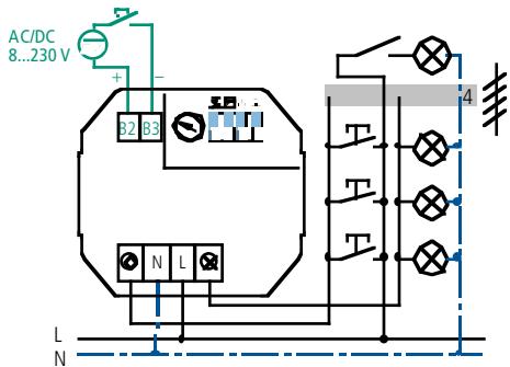 THEBEN CATALOGUE 2007 - Fonctions avec interrupteur*: telérupteur avec temporisation à la retombée - 4