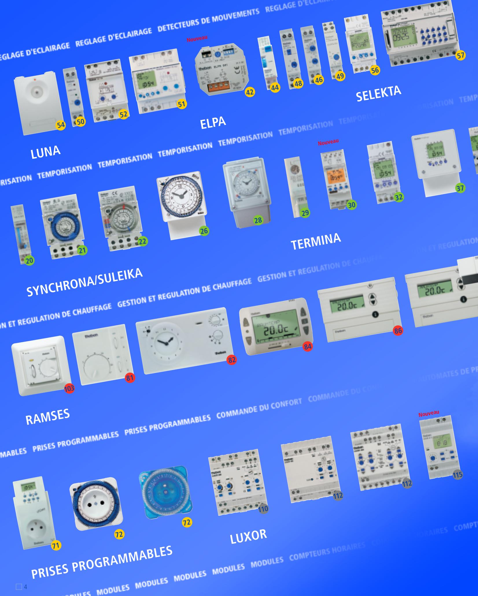 THEBEN CATALOGUE 2007 - Sommaire - 1