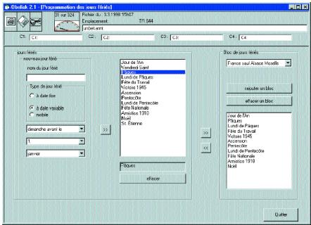 THEBEN CATALOGUE 2007 - Jours féries - 1