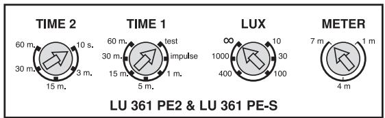 THEBEN LU361PE - LUX, METER, TIME knob - 1
