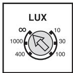 THEBEN LU361PE-S - Regolazione del controllo LUX. - 1
