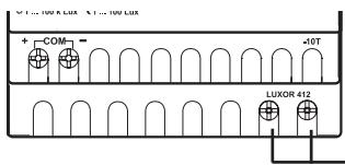 THEBEN LUXOR 412 - Description des bornes de sortie - 1