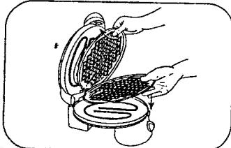 TEFAL DELICE MINUTE - POUR PASSER DE LA FONCTION FOUR A LA FONCTION GAUFRE : - 3