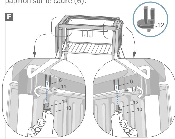 TEFAL LARGO - Monter les pieds support : - 6