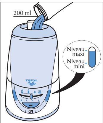 TEFAL BABY HOME CHAUFFE BIBERON - AVANT LA PREMIÈRE UTILISATION, - 2