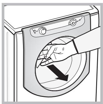 HOTPOINT AQ9L 292 U - Porte HUBLOT - 1