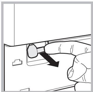 HOTPOINT AQ9L 292 U - Manuelles Öffnen der Geräteür - 2