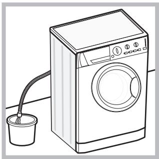 HOTPOINT ARMXXL 125 - Ouverture manuelle de la porte hublot - 1