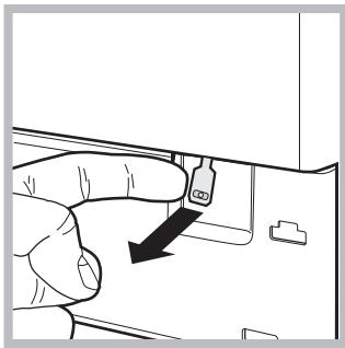 HOTPOINT ARMXXL 125 - Opening the porthole door manually - 3