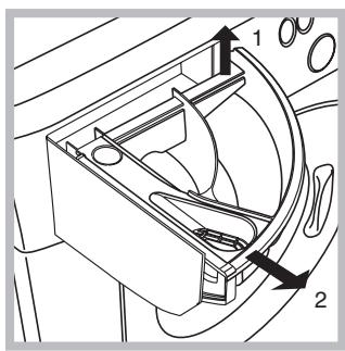 HOTPOINT ARMXXL 125 - Reinigung der Waschmittelschublade - 1