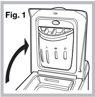 HOTPOINT AVTF 129 - comoAbrirycerrar elcesto - 1