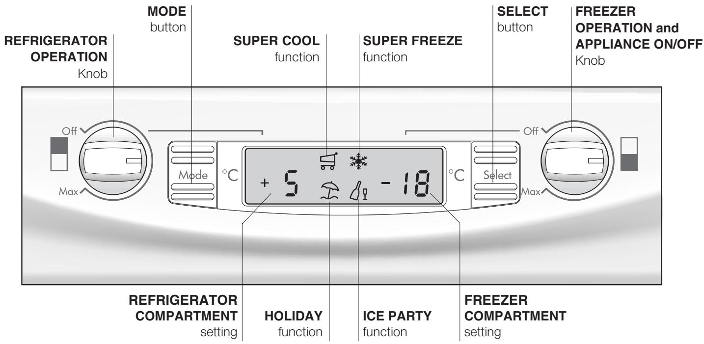 HOTPOINT BCB 333 A VE I/HA - Control panel - 1