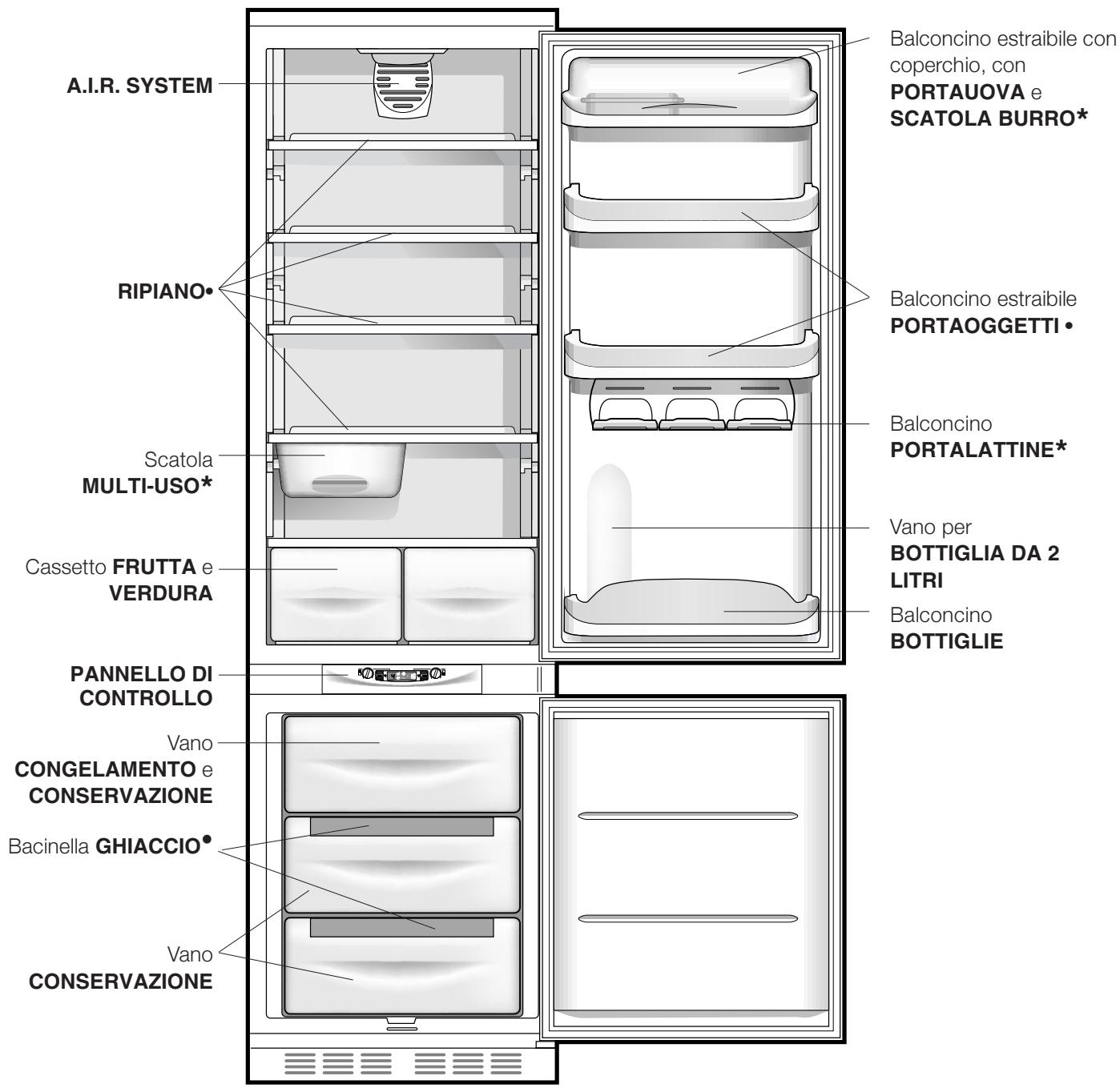 HOTPOINT BCB 333 A VE I/HA - Vista d'insieme - 1